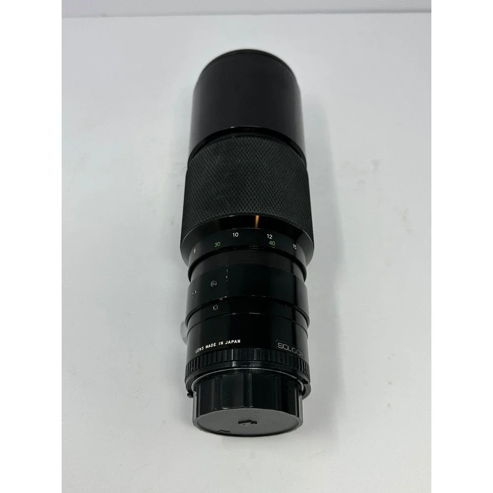 Vintage Soligor 3807391 Tele-Auto F:5.6 400mm I-S 72 Lens With Sleeve and Caps